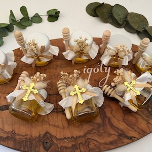 Honig Geschenk, personalisierte Babyparty, Hochzeit Gastgeschenke,Taufgeschenke, Babypartygeschenke, Honig Gastgeschenke, Verlobungsgeschenk, Mini Honigglas, Party