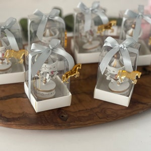 Carousel Concept Favors Box, Personalized Baby Showers Party Favors, Baby Showers, Baptism Favors, Welcoming Baby Favors, Gift For Guest image 7