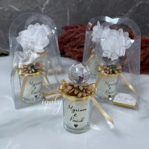 Wedding Favors for Guests, Personalized Candle, Luxury Wedding Favor, Wedding Party Thank You Favor, Candle Favor For Guests, Candle Favors