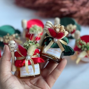 Personalized Christmas Party Favors for Guests, Gift For Christmas, Merry Christmas, Honey Favors, Happy New Year,Chrsitmas Honey Gifts,2026