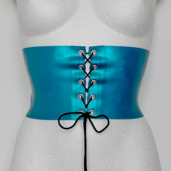 Latex Waist belt, Latex Waist Corset Belt, Rubber corset, Natural latex corset, Underbust Corsets, 100% latex, Corsage made of latex