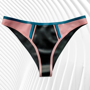 Latex panties, Latex bikini, Latex lingerie, Rubber panties, Latex underwear, Latex thong