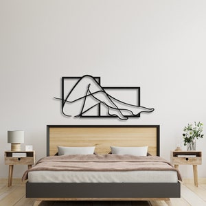 fashion wall art, feminine wall art, metal wall decor, female line art, body positive art, gold wall decor, elegant wall art, minimalist wall art, abstract wall art, modern wall art