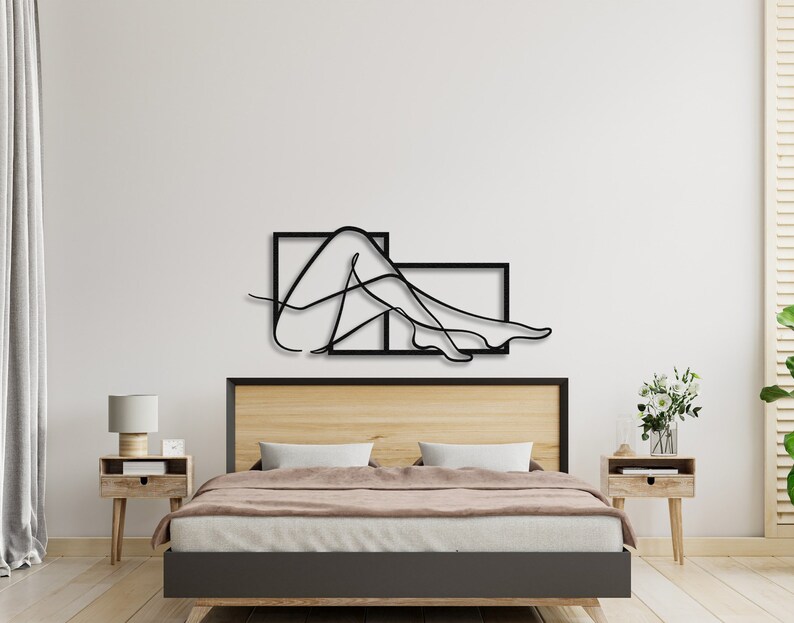 fashion wall art, feminine wall art, metal wall decor, female line art, body positive art, gold wall decor, elegant wall art, minimalist wall art, abstract wall art, modern wall art