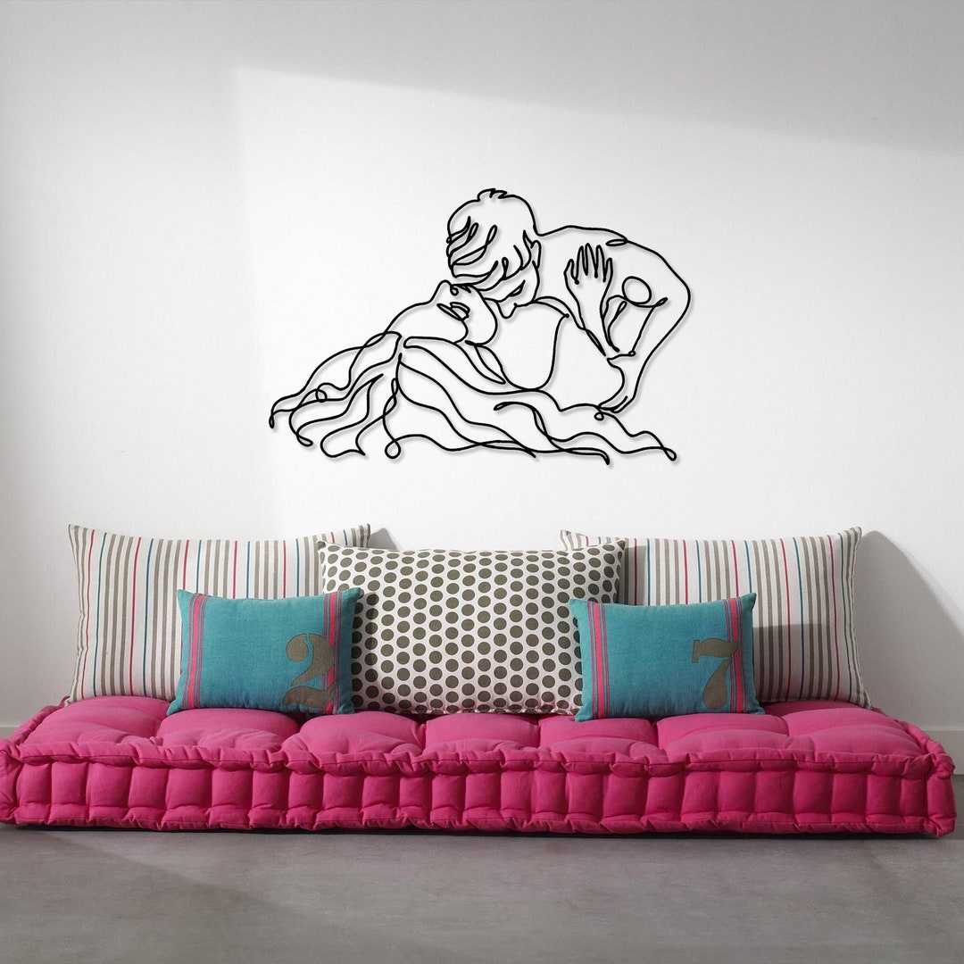 Erotic Couple Metal Wall Art Single Line Silhouette Etsy erotic-couple-metal-wall-art-single-line-silhouette-etsy