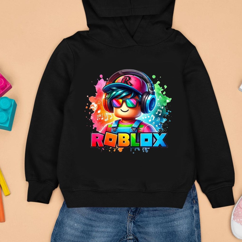 Roblox Printed Kids Hoodie,Roblox Kids Sweatshirt,Kids Hoodie For Boys,Roblox Sweatshirt For Kids,Roblox Characters Printed Hoodie For Kids New Hoodie