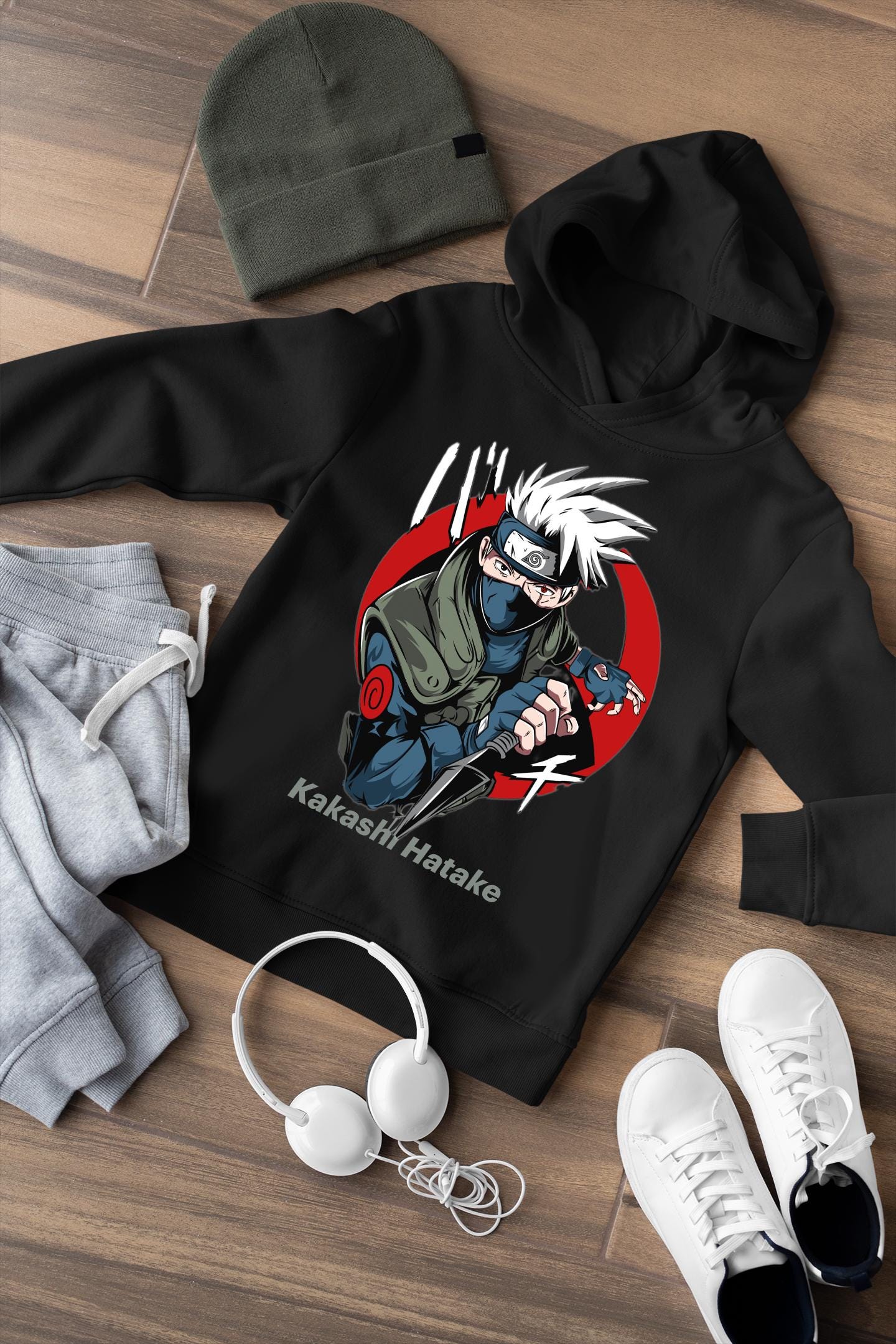 Kakashi Hoodie - Etsy Singapore