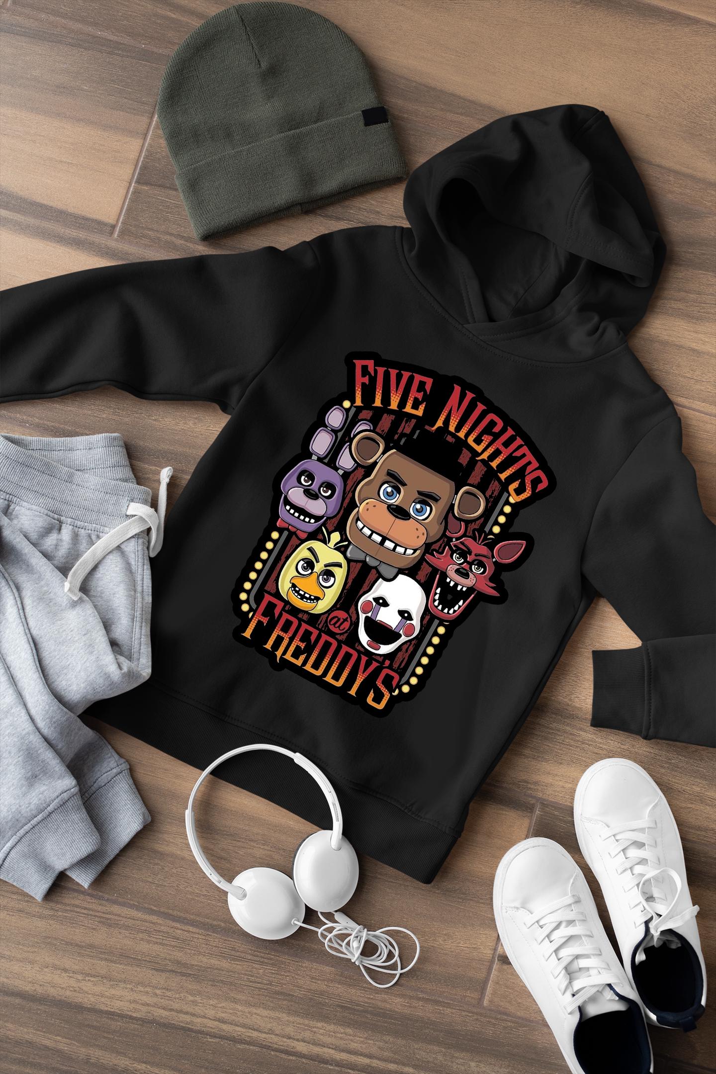 Five Nights at Freddys Kids Hoodies