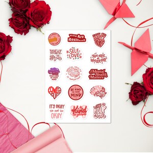 Mental Health Matters Stickers voor advocaten, therapeut tools, counseling office beloningen