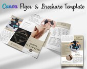 Editable Brochure & A4 Flyer Business Pack | Body Sculpting Information Pack | Tri-Fold Design Body Contouring | Ultrasonic Cavitation