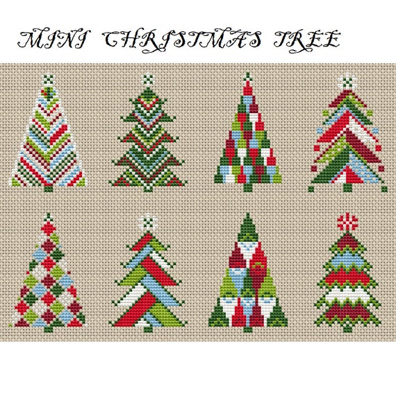 Christmas Tree Cross Stitch Pattern Free