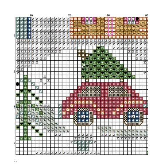 Christmas Sampler Pattern via Digital Download Christmas Sampler Pattern via Digital Download