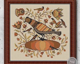 Happy Harvest PDF Cross Stitch Pattern - Etsy
