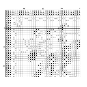 Cross Stitch Pattern Set 4 Seasons Triptych Spring Summer Autumn Winter ...