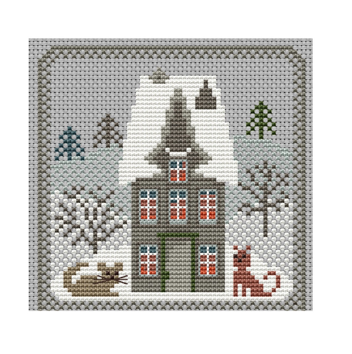 Cross Stitch Calendar Primitive Sewing Months of the Year - Etsy