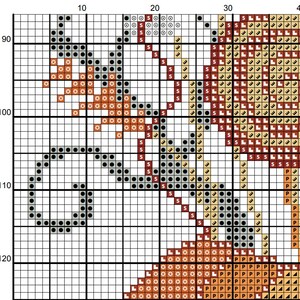 Happy Halloween Cross Stitch Pattern PDF Pumpkin Embroidery Design ...