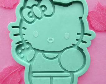 Süße Katze Rolling Tray Silikonform