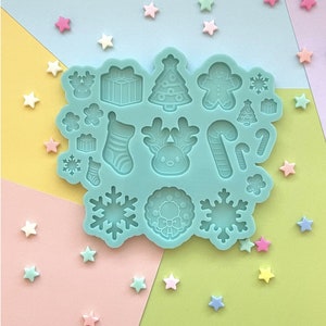 Holiday Flats Palette Silicone Mold