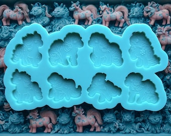 Pony Flats Palette Silicone Mold
