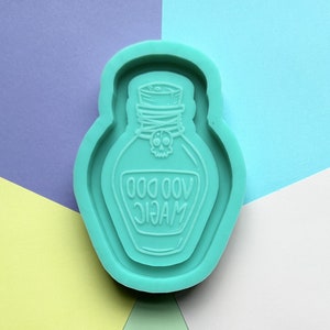 Voodoo Bottle Trinket Tray Silicone Mold