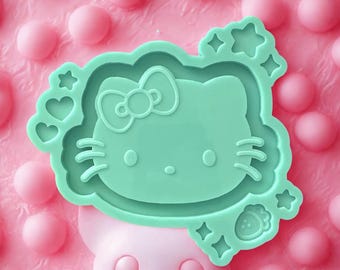 Cute Cat Trinket Tray Silicone Mold