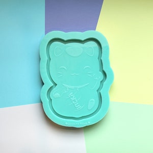 Stampo in silicone per vassoio del gatto fortunato