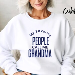 Grandma Unisex Crewneck Sweatshirt Grandma Shirt Nana Shirt Grandma Gift Mimi Sweatshirt Grandma Sweatshirt Gigi Gifts