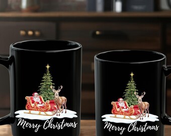 Frohe Weihnachten Kaffeebecher: Festliche Urlaub Keramiktasse