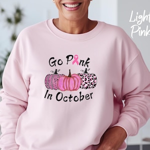 Brustkrebs-Aufklärungs-Sweatshirt: Pink Ribbon-Stützgeschenk