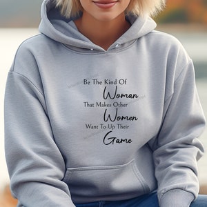 Unisex Sweatshirt Affirmation: I am designed for divine impact main image 1
