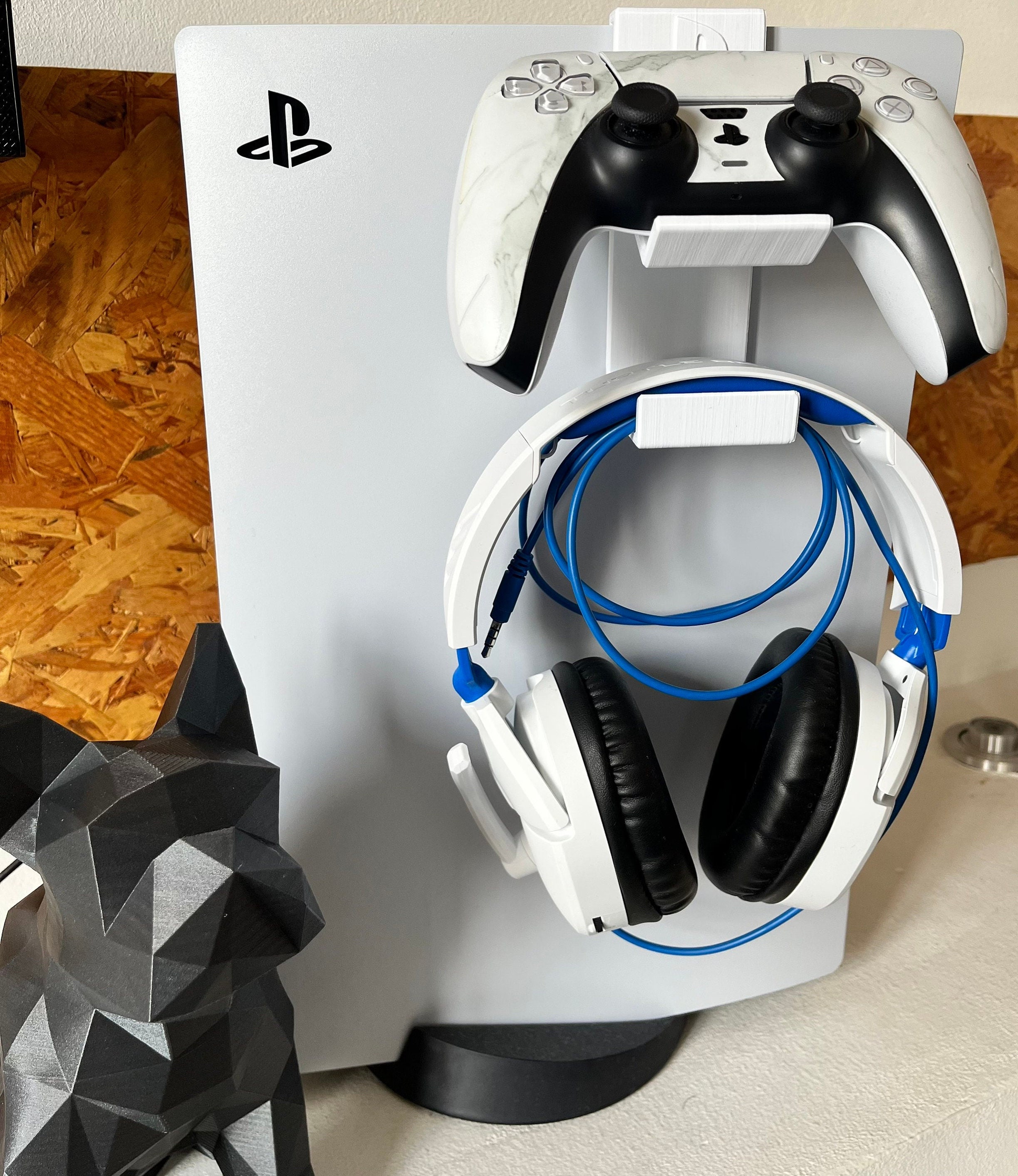 Support 2 en 1 manette et casque PlayStation 5 PS5 -  France
