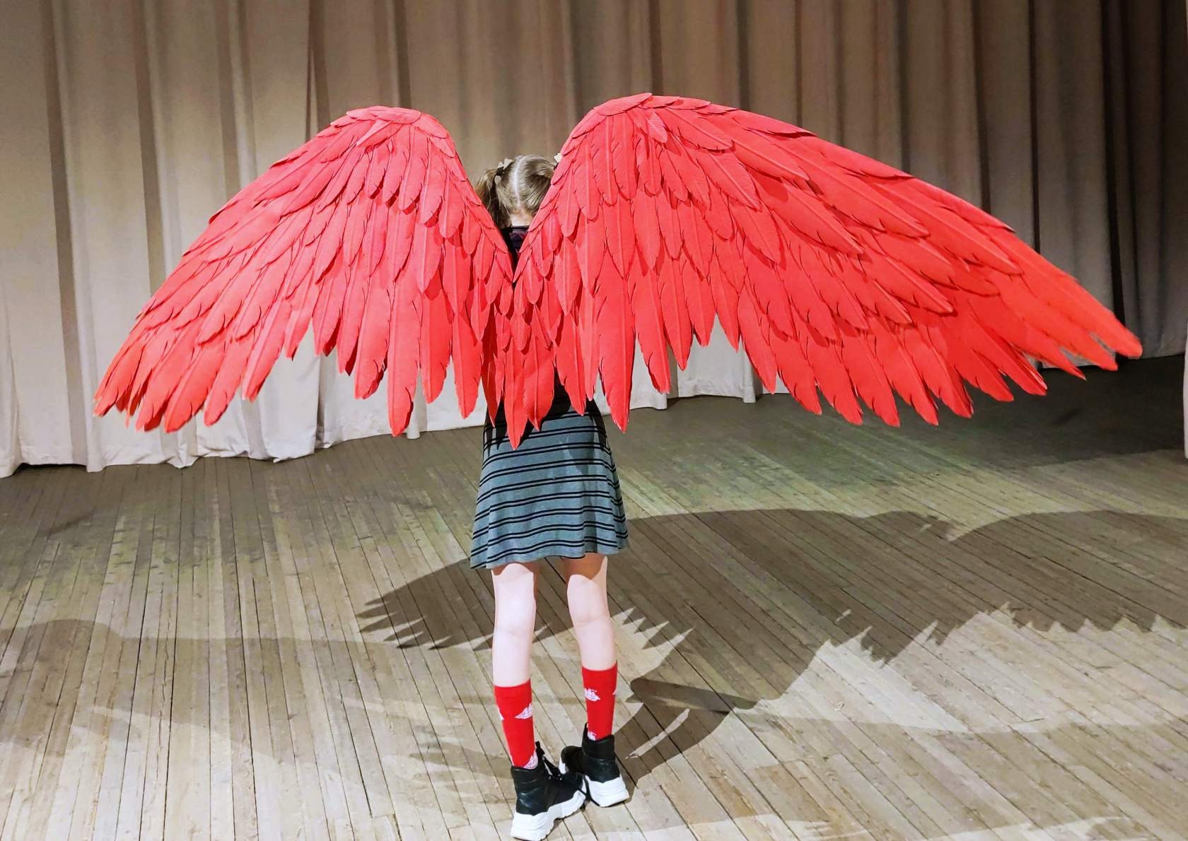 NoveltyBoy My Hero Academia Hawks Hoodie Heros Rising Red Wings Pullover Coat Cosplay Costume Adult 