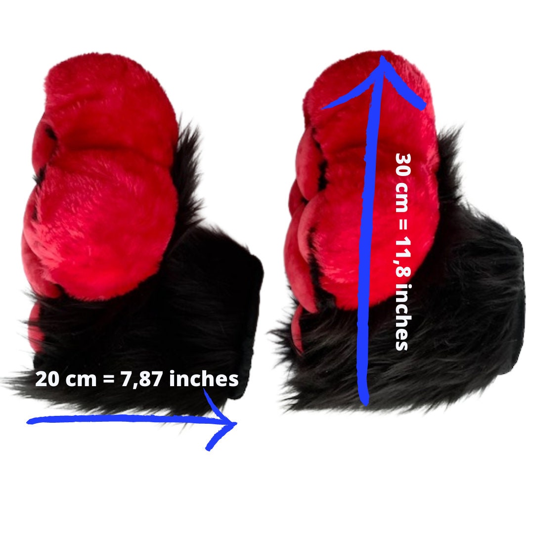 Fursuit Feet Paws Indoor Feet Paws Furry Feet Paws Fursuit Etsy UK