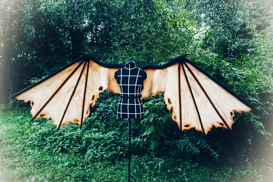 Large Jeepers Creepers Wings for Cosplay Costume Bat Wings Etsy