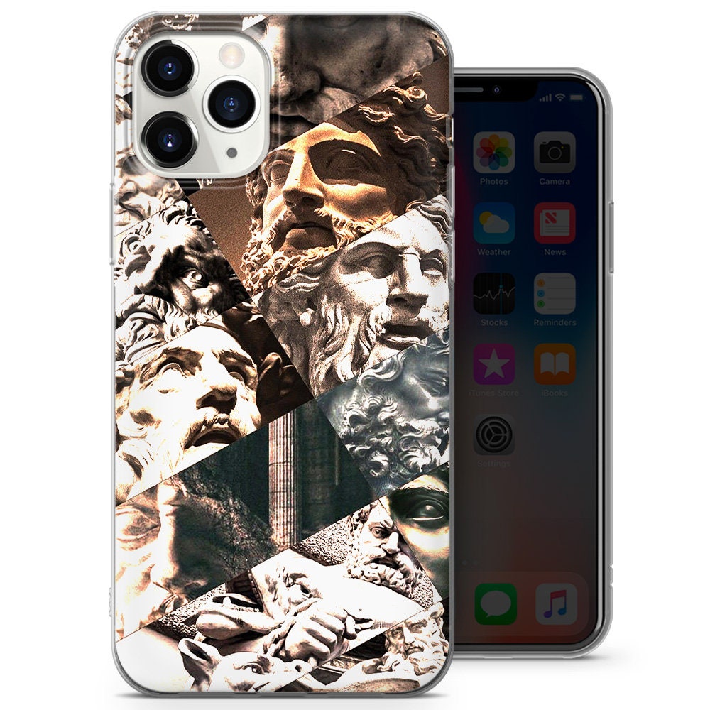 Computer Case Statues Ancient Greek Statues Limited-edition Phone Case | Greece Mythology ...