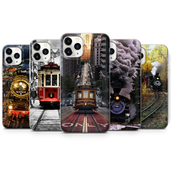 Train Phone case cover fit for iPhone14 13 12 11 Pro 12 Pro13 XR XS X 7+ 8 SE Samsung S22 S21 S20 S8 S9 A12 A51 A52 A53 A70