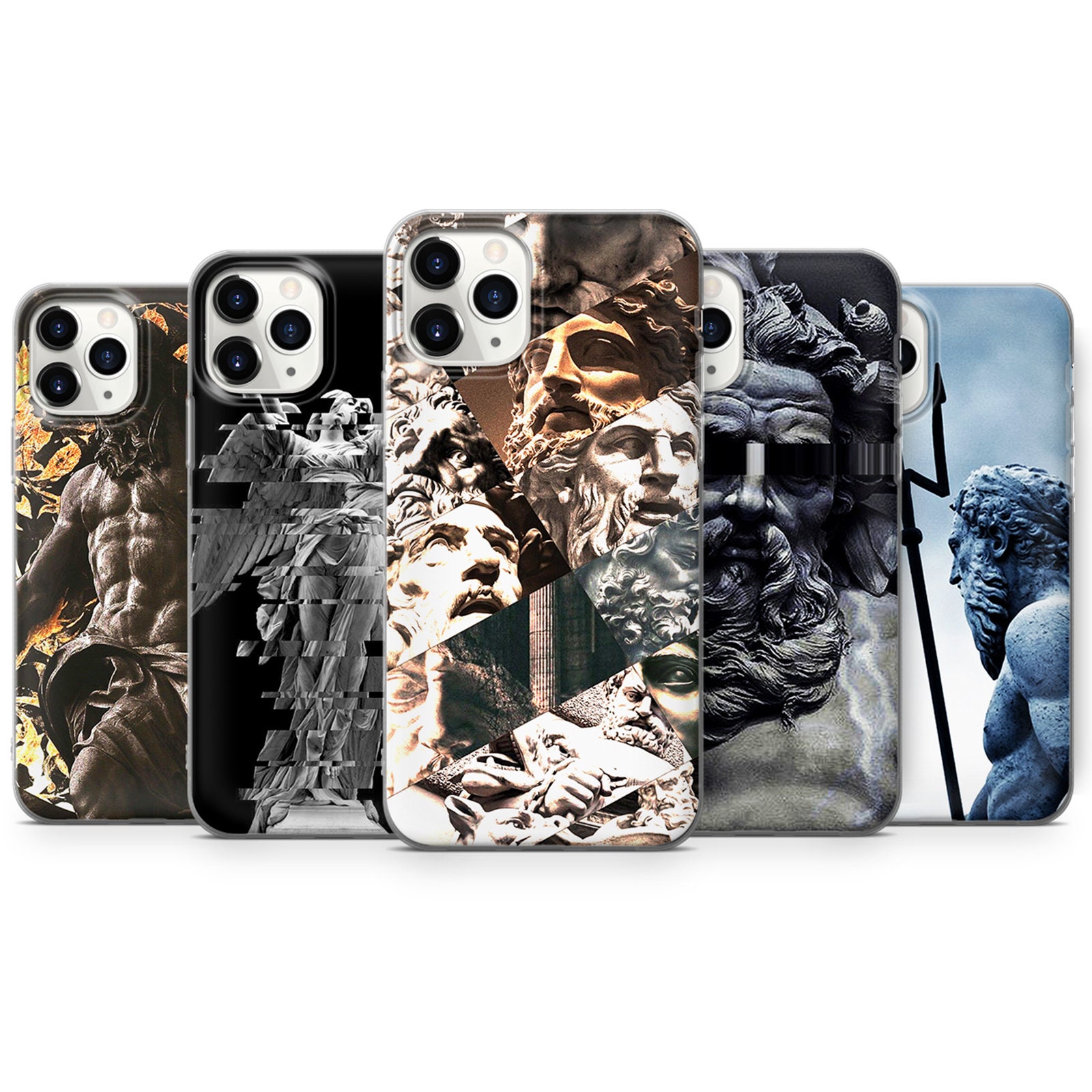 Computer Case Statues Ancient Greek Statues Limited-edition Phone Case | Greece Mythology ...