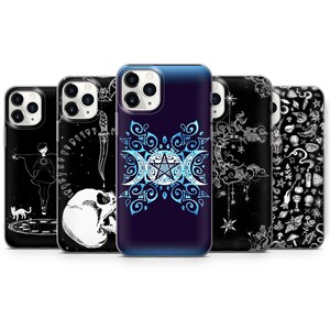 Wicca phone case occult mystic cover fit for iPhone 14 13 Pro 12 11 8+ SE Samsung S22 S21 S20 S9 A12 A32 A51 A52 A53 Note Google Pixel 7 6