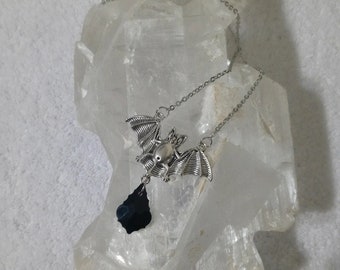 goth/Gothic cute Bat Necklace