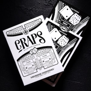 Craps Playing Cards