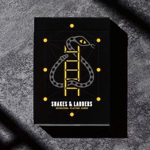 Cartas de jogar Cobras e Escadas