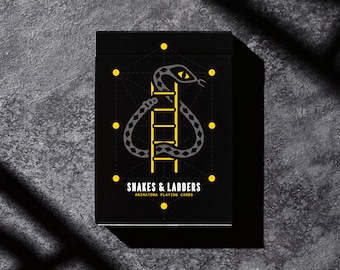 Snakes & Ladders Playing Cards