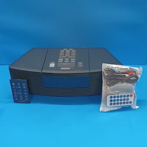 Refurbished Bose &quot;AWRC1G&quot;Radio/CD Player in Very Good Vintage Condition. Includes: New Bluetooth Adapter, New Remote, User Manual, Batteries
