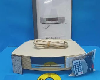 REFURBISHED, Bose Wave Radio/CD Player, New Remote and 5.3 Bluetooth Adapter, Power Cord, User Manual, and 30 Day Warranty