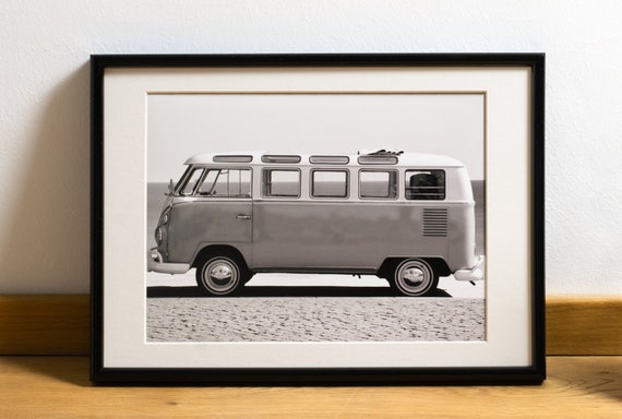 VW Bus Picture in Picture Frame and Passepartout - Etsy