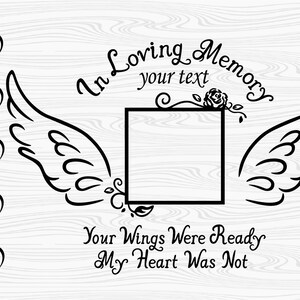 In Loving Memory Svg