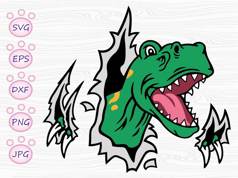 Trex Scratch Svg Etsy