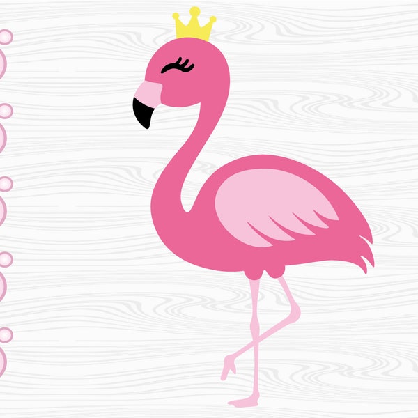 Pinker Flamingo svg