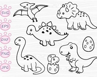Dinosaur Bundle SVG, Jurassic park svg