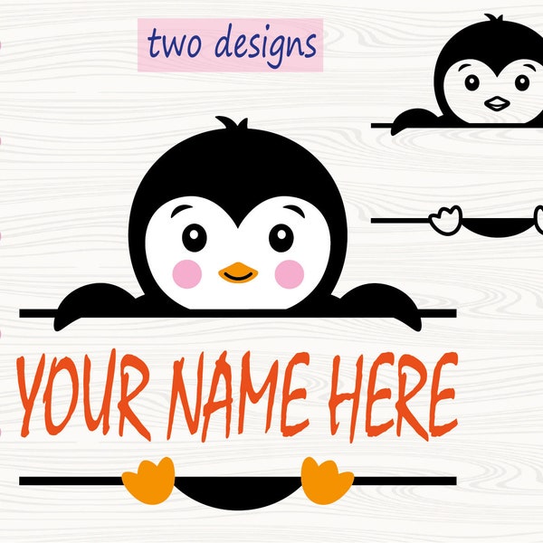 Cute Baby Penguin SVG